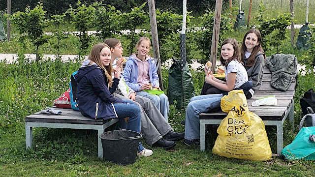 Flurreinigung - Müllsammelaktion der Stadt Wels