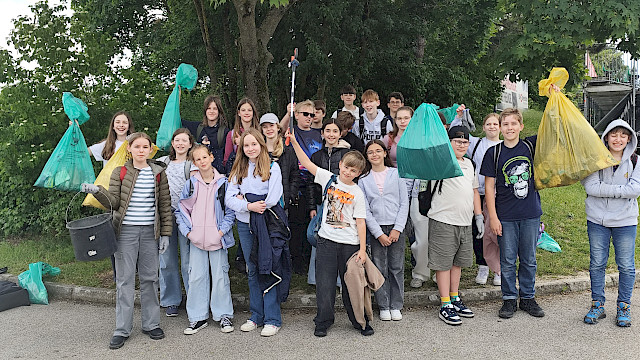 Flurreinigung - Müllsammelaktion der Stadt Wels