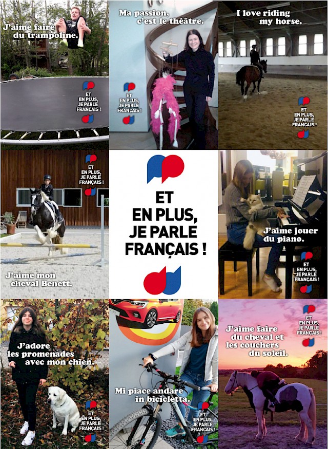 Fotowettbewerb - Et en plus, je parle français