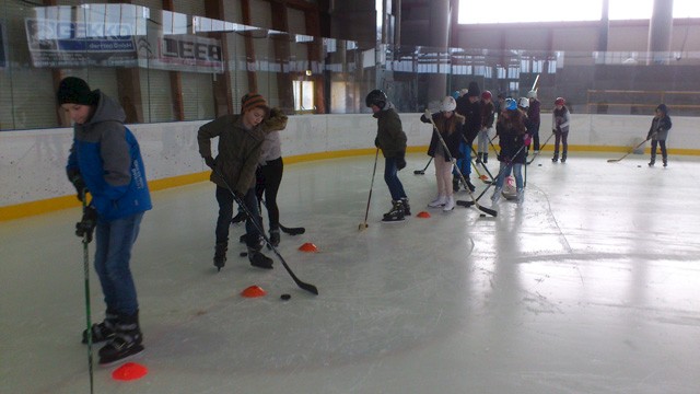 Eislaufen - Sportunterricht einmal anders